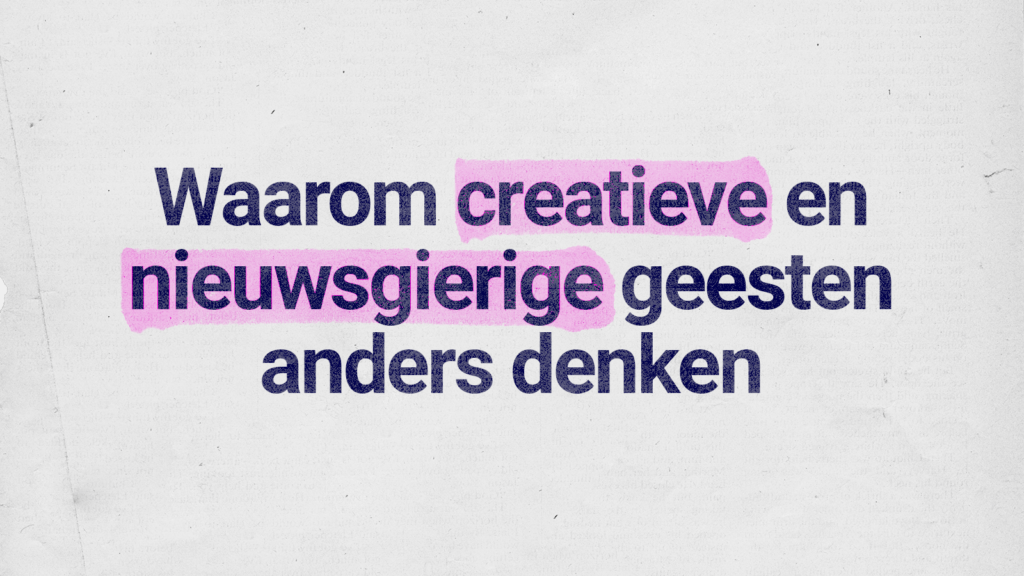 Openheid voor ervaring