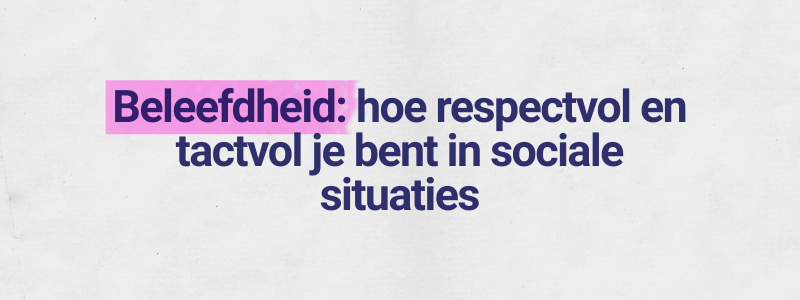 Beleefdheid-big-five