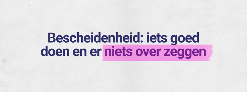 Bescheidenheid-Big-Five