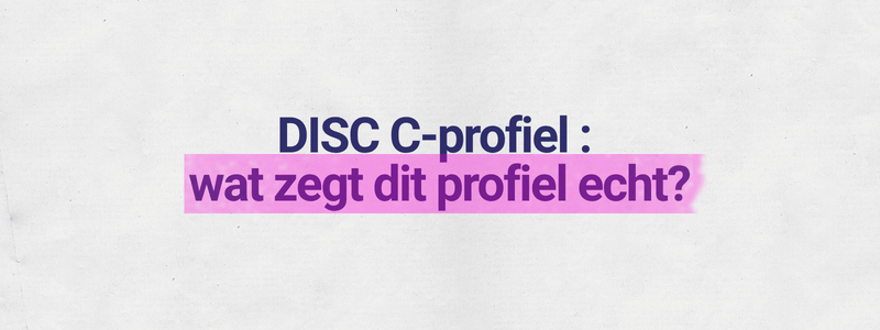 DISC-C-profiel
