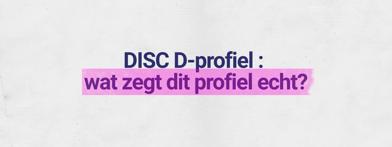 DISC-D-profiel