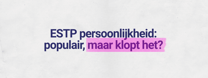 ESTP-Persoonlijkheid