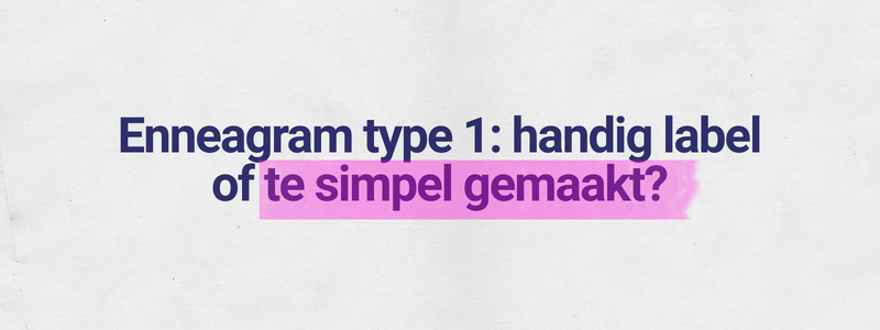 Enneagram-type-1-Persoonlijkheid