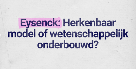 Eysenck-persoonlijkheidsmodel