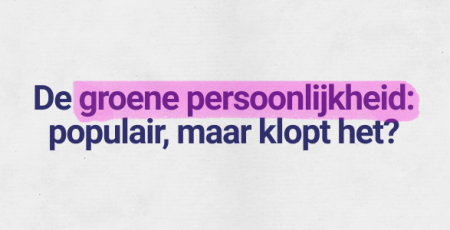 Groene-persoonlijkheid