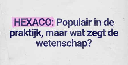 HEXACO-persoonlijkheidsmodel