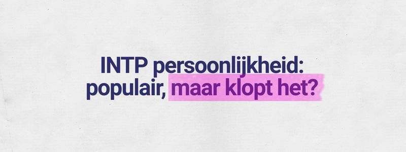 INTP-Persoonlijkheid
