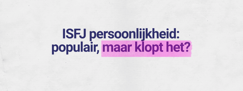ISFJ-persoonlijkheid